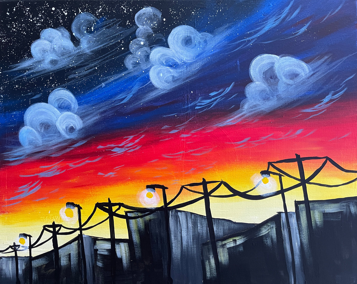 Streetlight Sunset